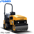 Driving 3 Ton Vibratory Road Roller Mini Road Roller Compactor FYL-1200